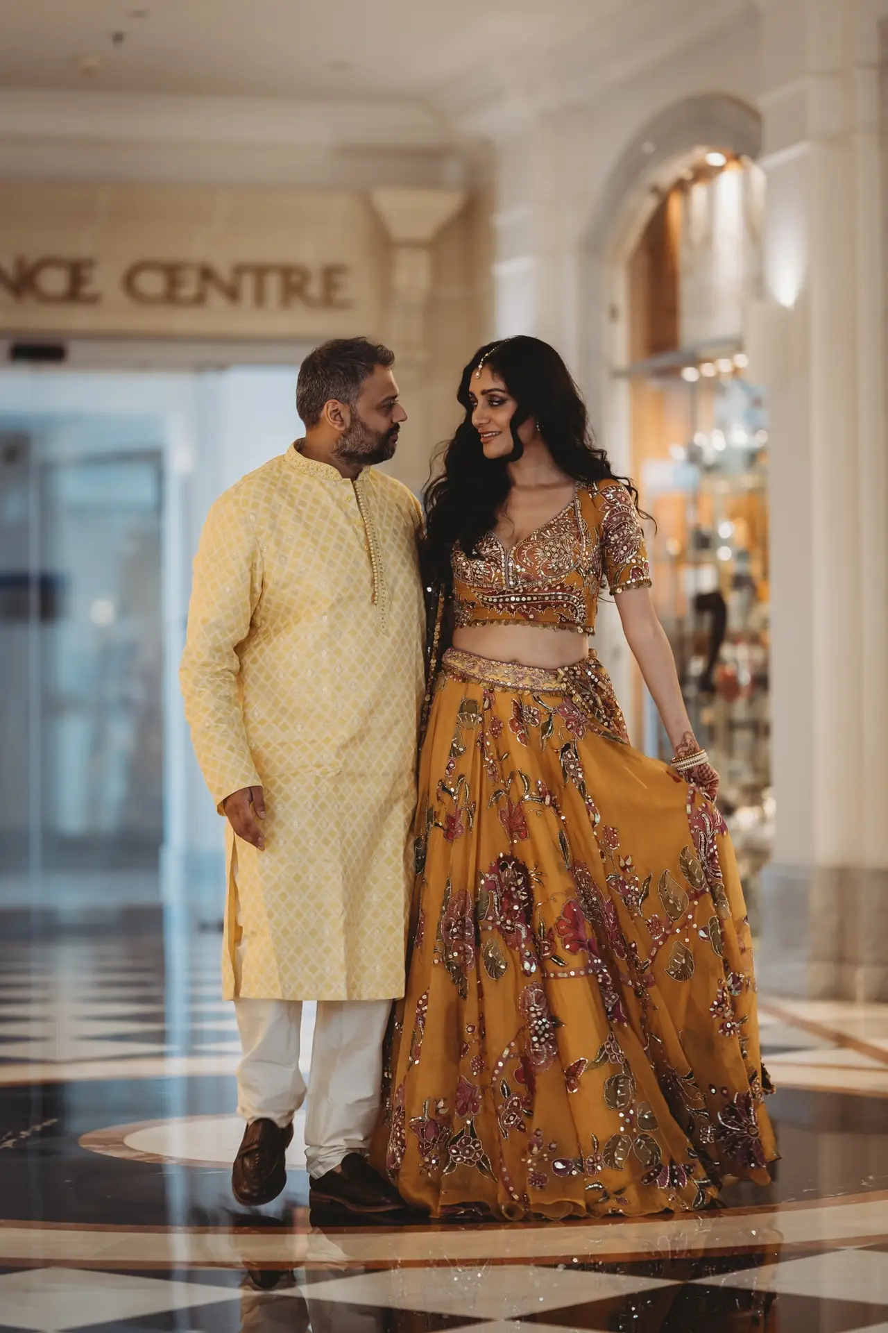 Lakshna & Neil / The Hilton, Malta 18 Haldi ceremony at the Hilton Malta, St Julian’s — destination wedding photography