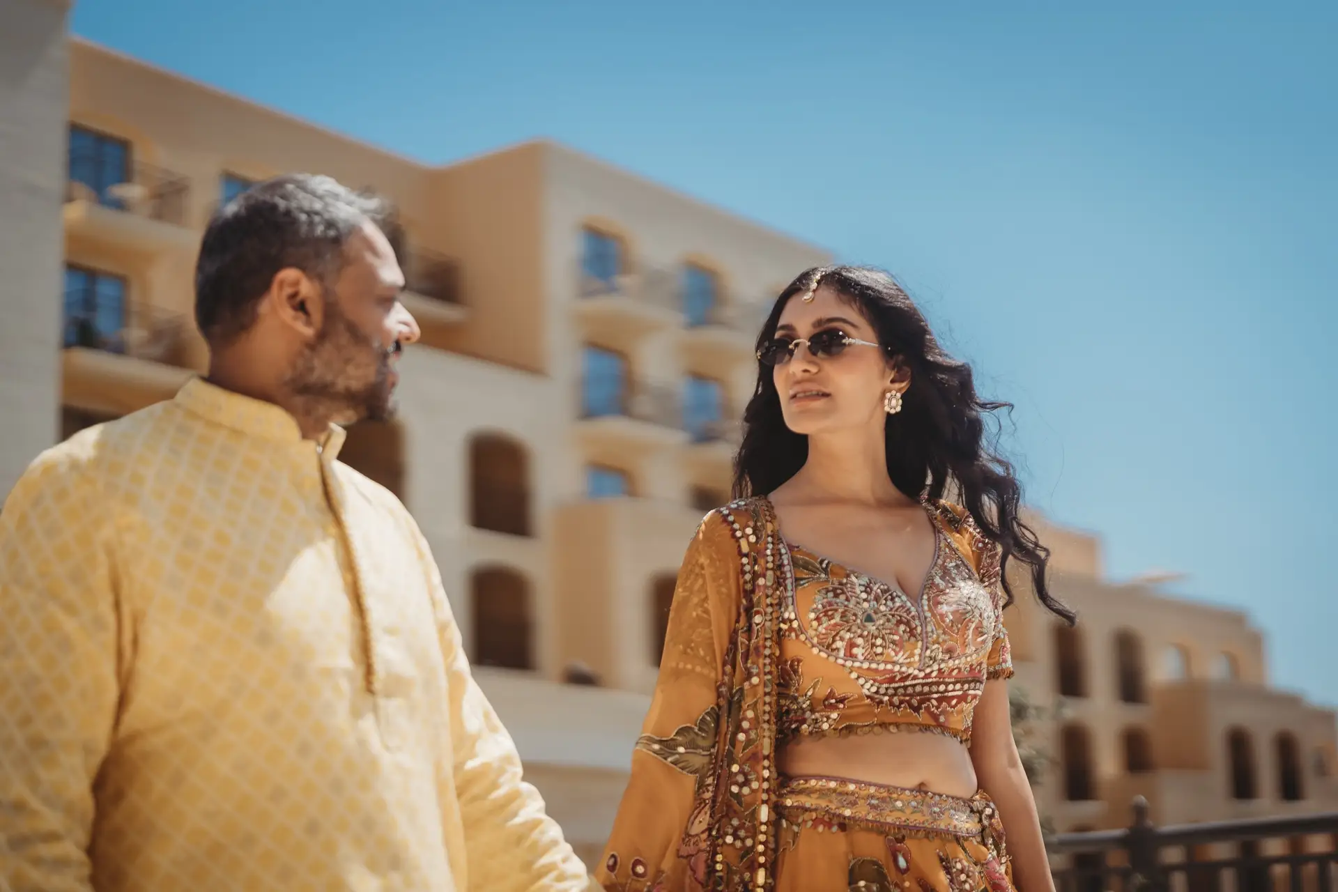 Lakshna & Neil / The Hilton, Malta 27 Haldi ceremony at the Hilton Malta, St Julian’s — destination wedding photography