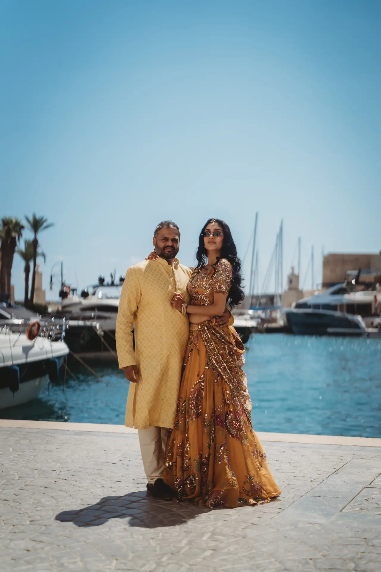 Lakshna & Neil / The Hilton, Malta 28 Haldi ceremony at the Hilton Malta, St Julian’s — destination wedding photography