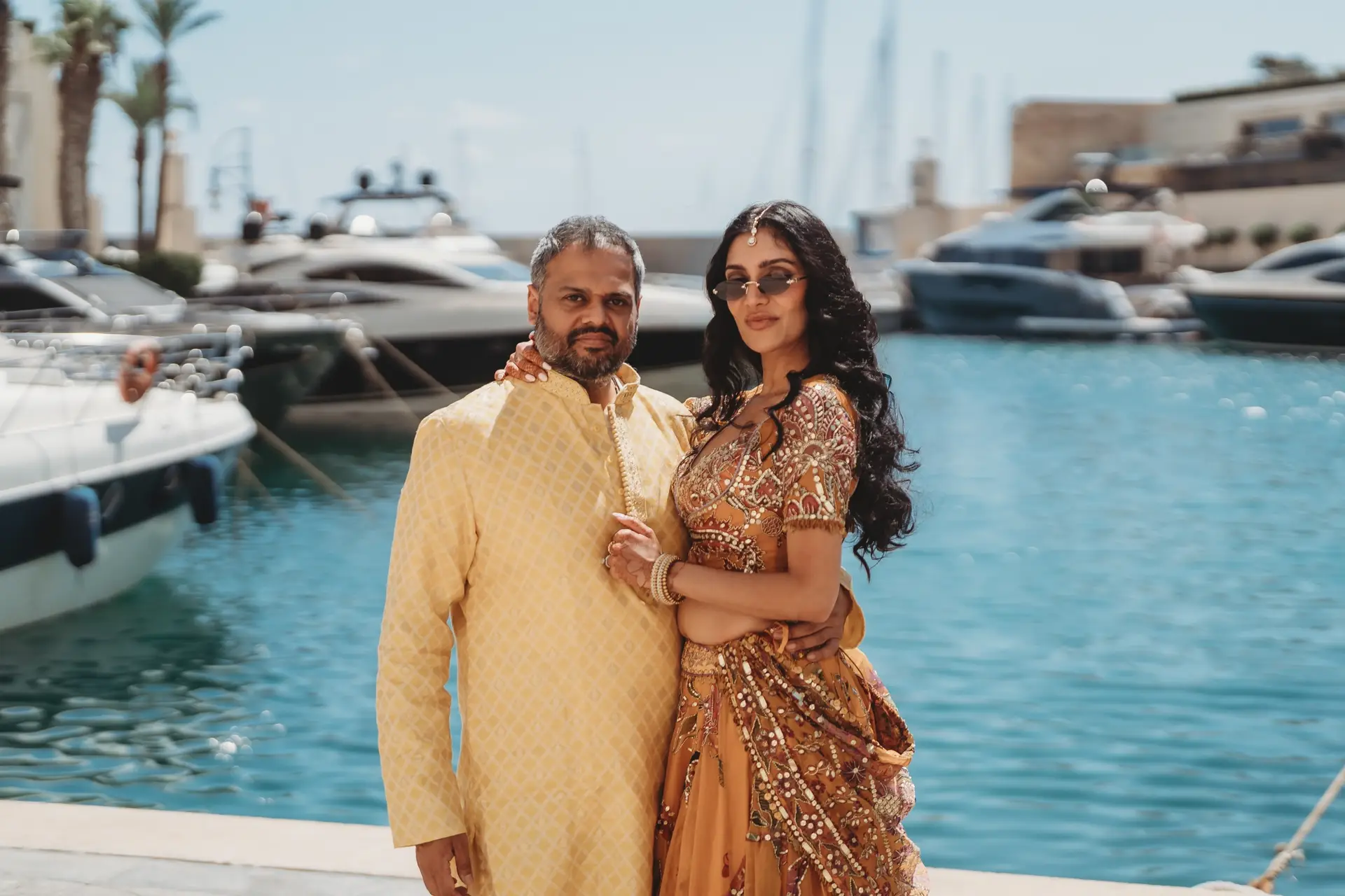 Lakshna & Neil / The Hilton, Malta 29 Haldi ceremony at the Hilton Malta, St Julian’s — destination wedding photography