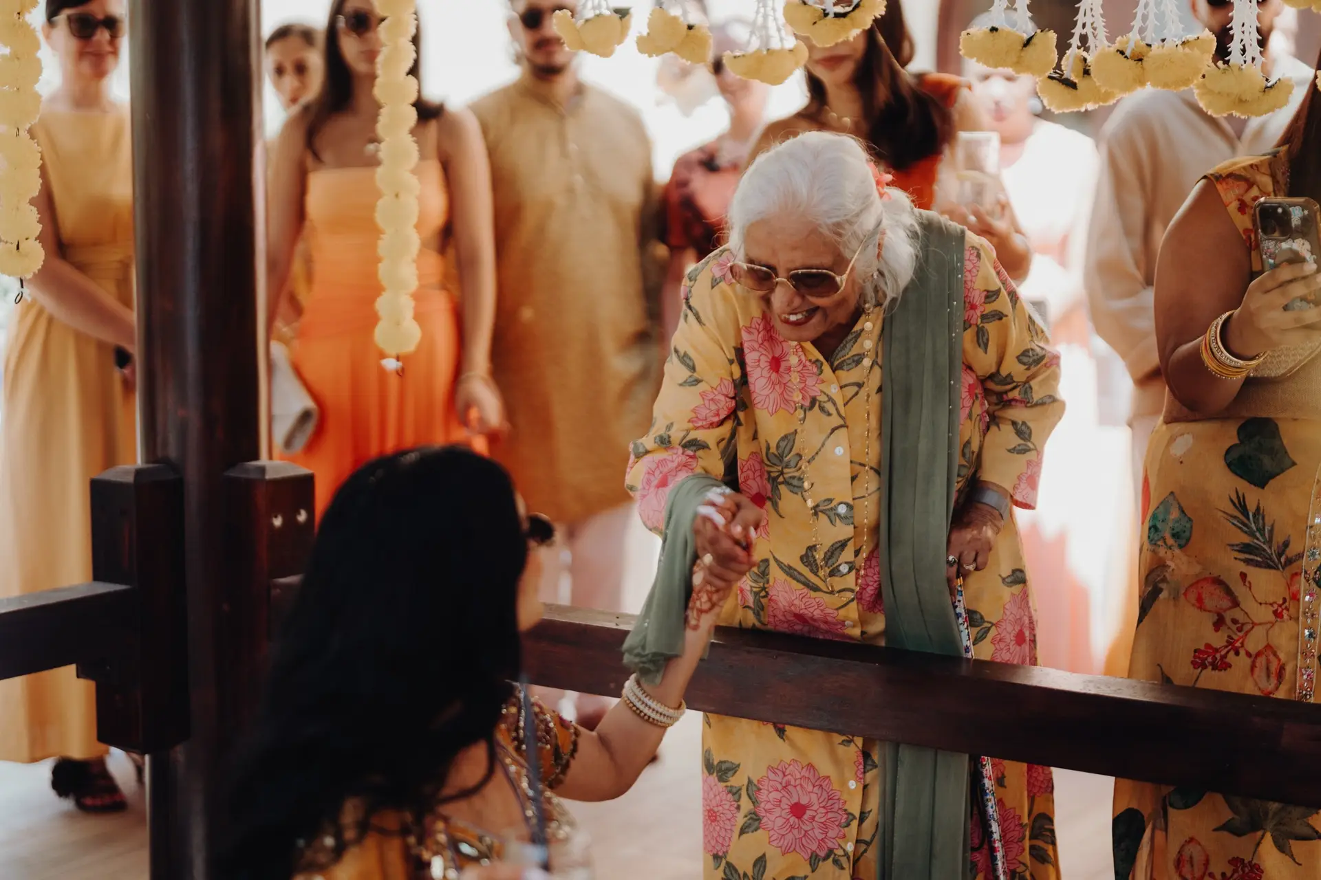 Lakshna & Neil / The Hilton, Malta 36 Haldi ceremony at the Hilton Malta, St Julian’s — destination wedding photography