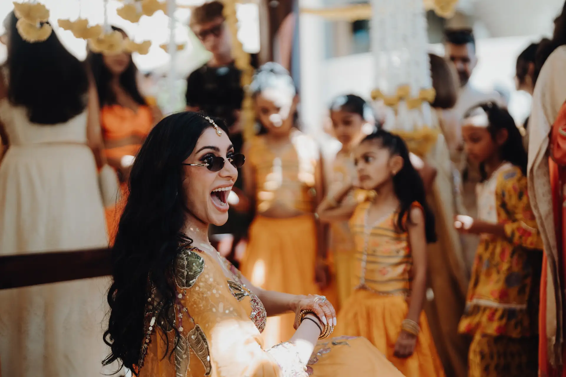 Lakshna & Neil / The Hilton, Malta 41 Haldi ceremony at the Hilton Malta, St Julian’s — destination wedding photography