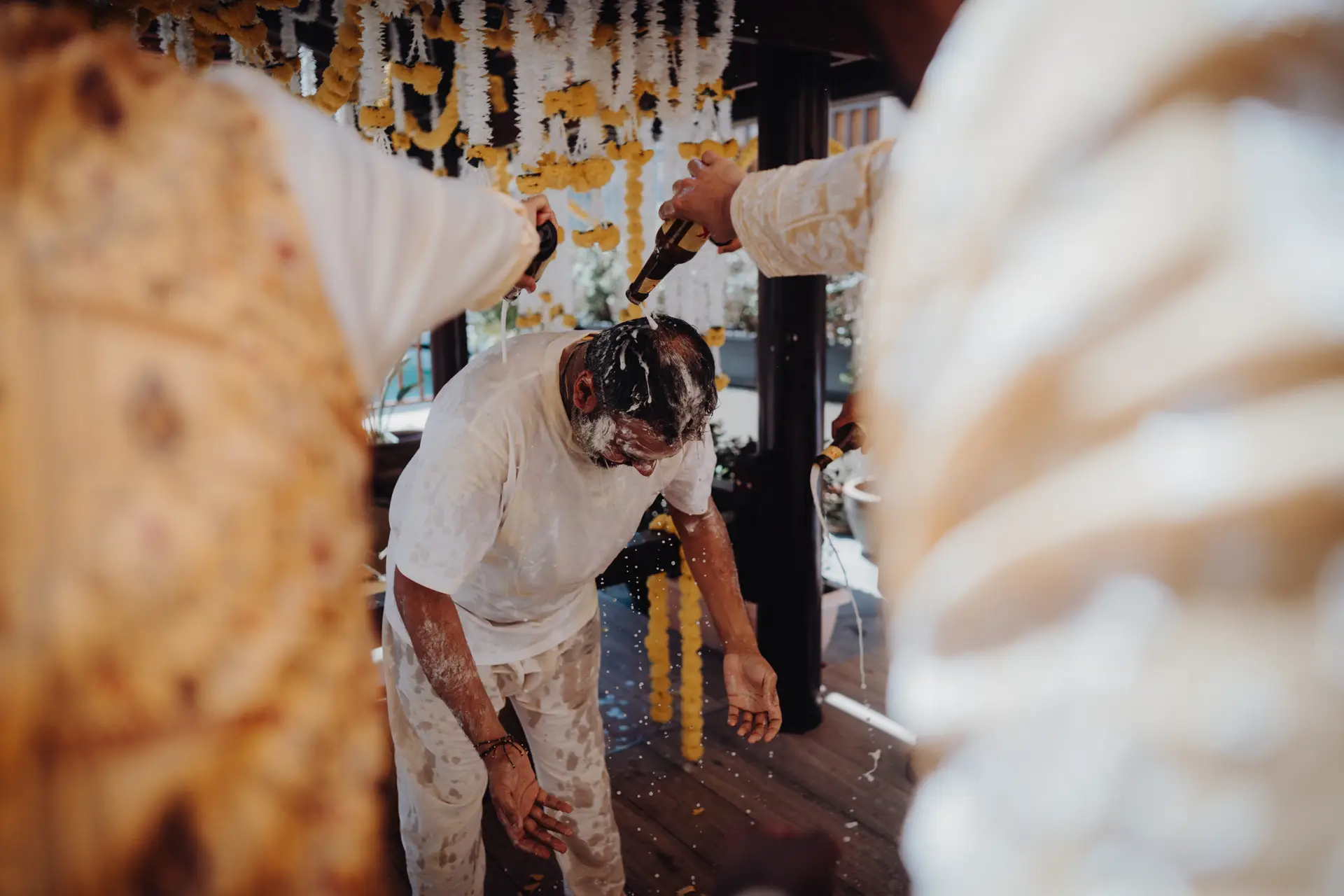 Lakshna & Neil / The Hilton, Malta 66 Haldi ceremony at the Hilton Malta, St Julian’s — destination wedding photography