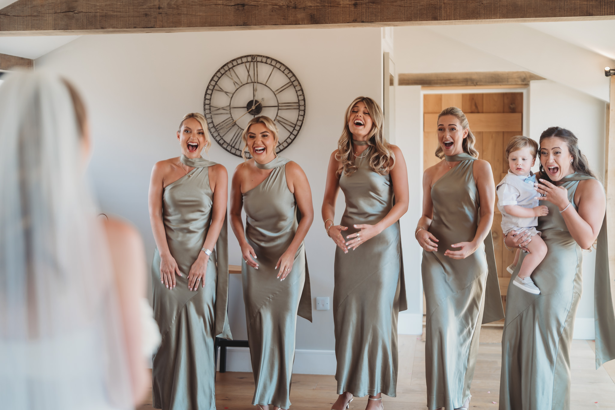 Louise & George / Primrose Hill Farm 16 Bridal preparations before a Primrose Hill Farm wedding, Banbury