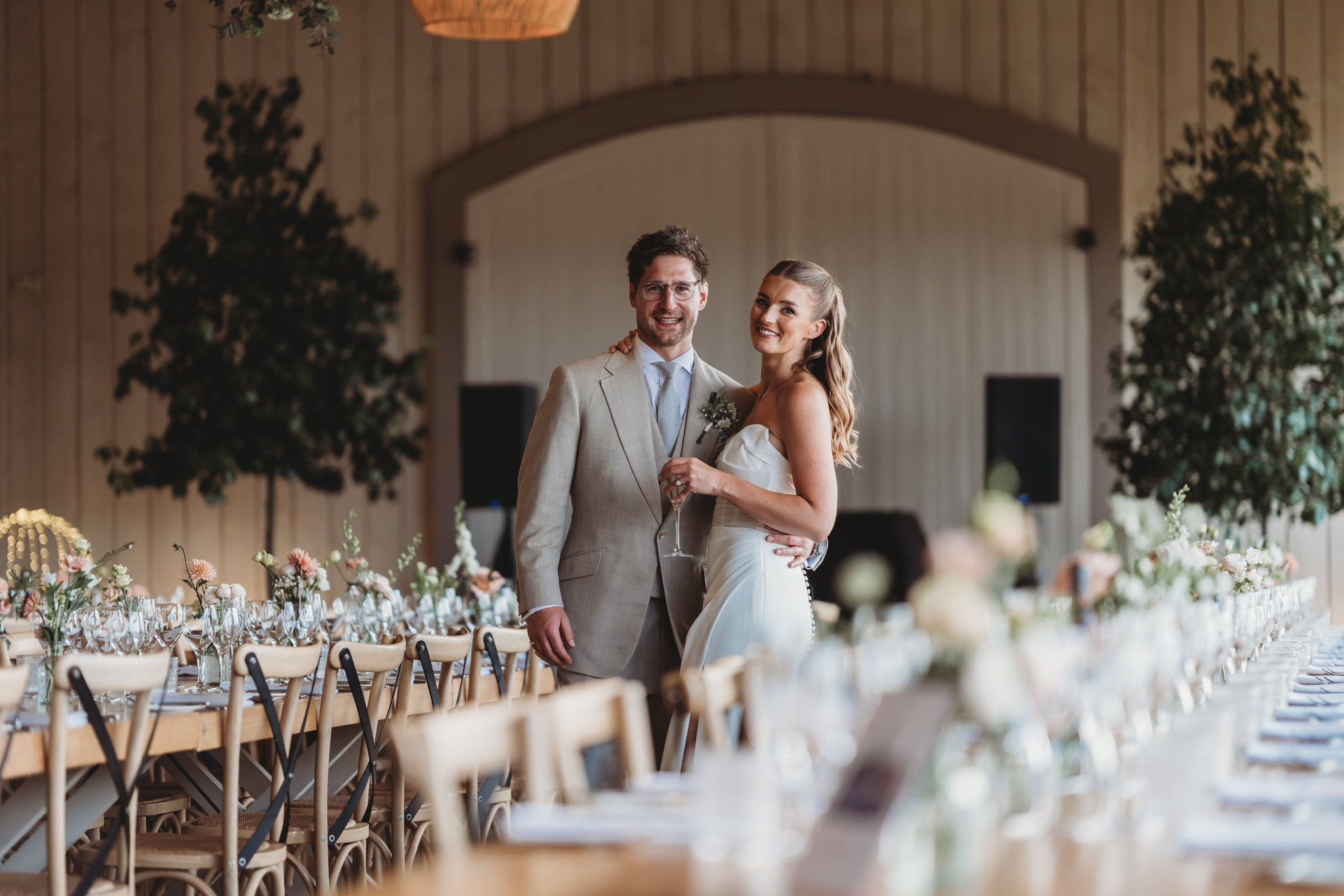 Louise & George / Primrose Hill Farm 48 Bride and groom portraits at a Primrose Hill Farm wedding — Oxfordshire wedding photographer