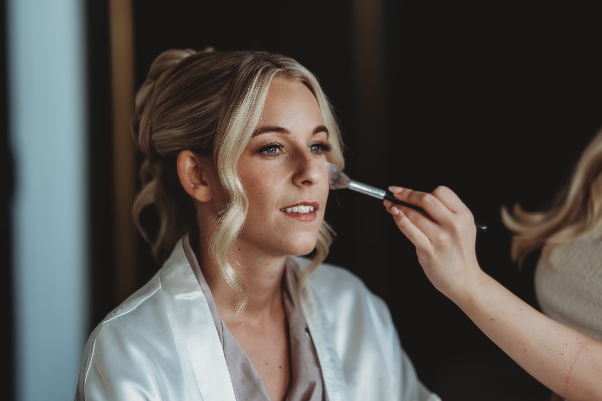 Millie & Ashley / Swynford Manor 26 Groom and bridal preparations before a Swynford Manor wedding