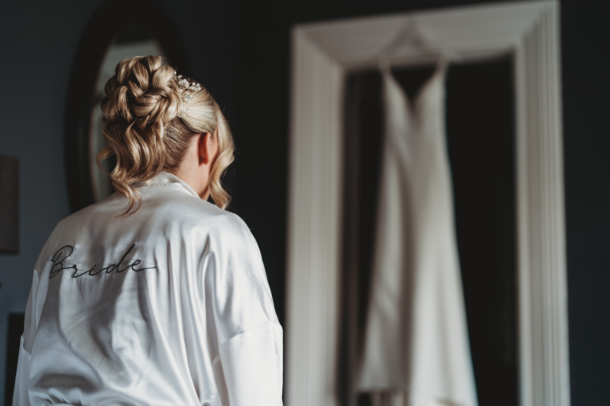 Millie & Ashley / Swynford Manor 34 Groom and bridal preparations before a Swynford Manor wedding