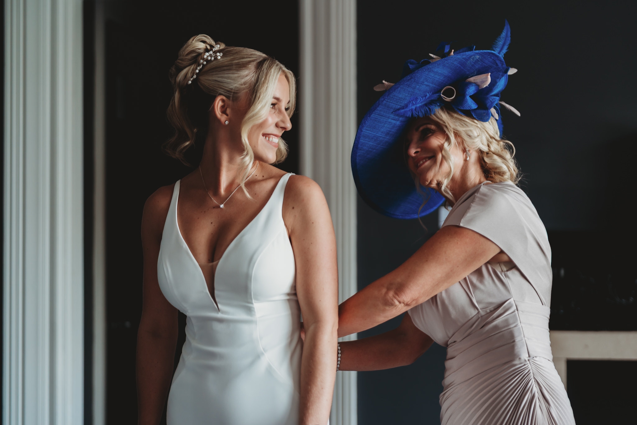 Millie & Ashley / Swynford Manor 36 Groom and bridal preparations before a Swynford Manor wedding