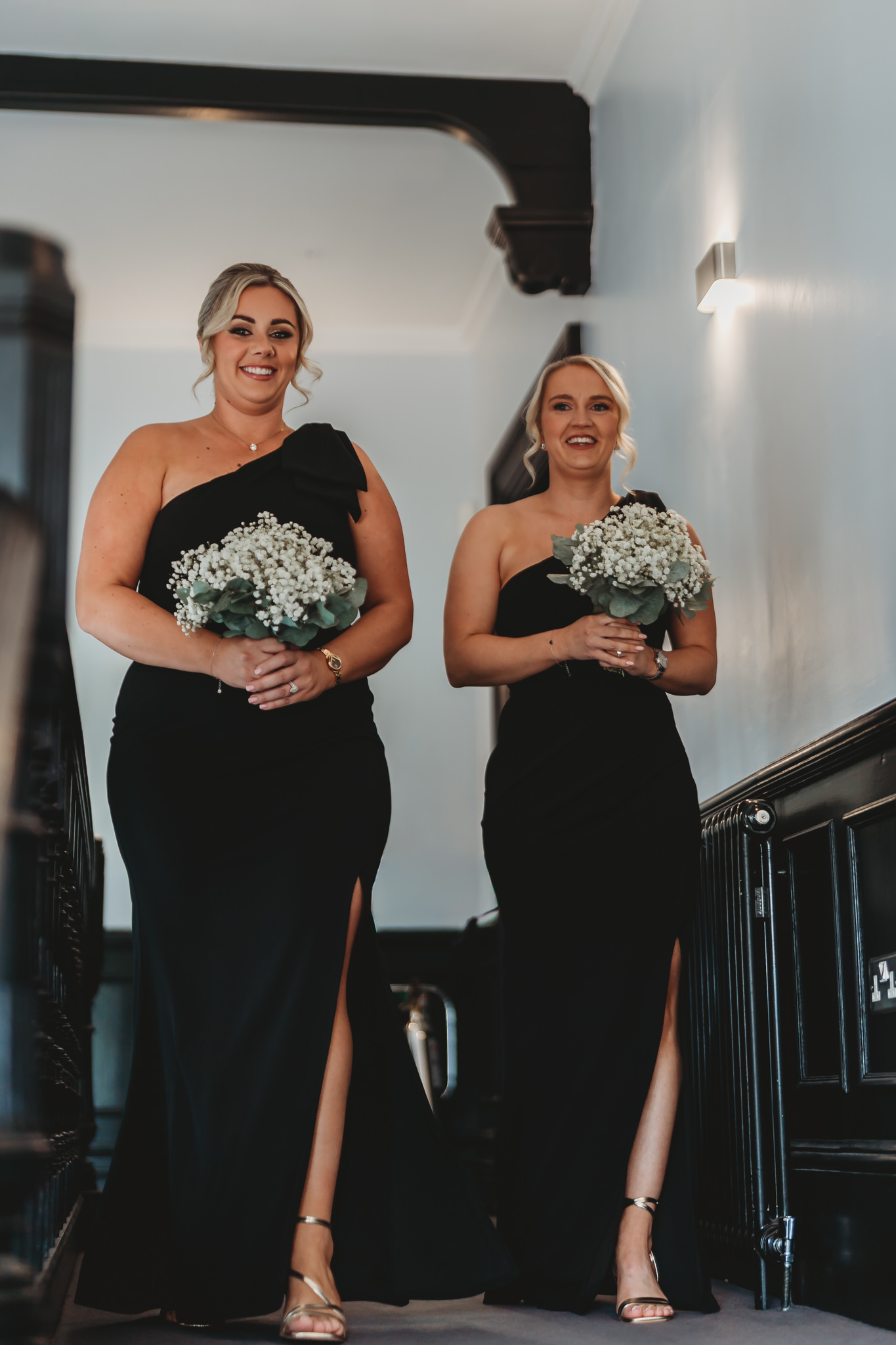 Millie & Ashley / Swynford Manor 48 Guests arriving for a Swynford Manor wedding in Cambridgeshire
