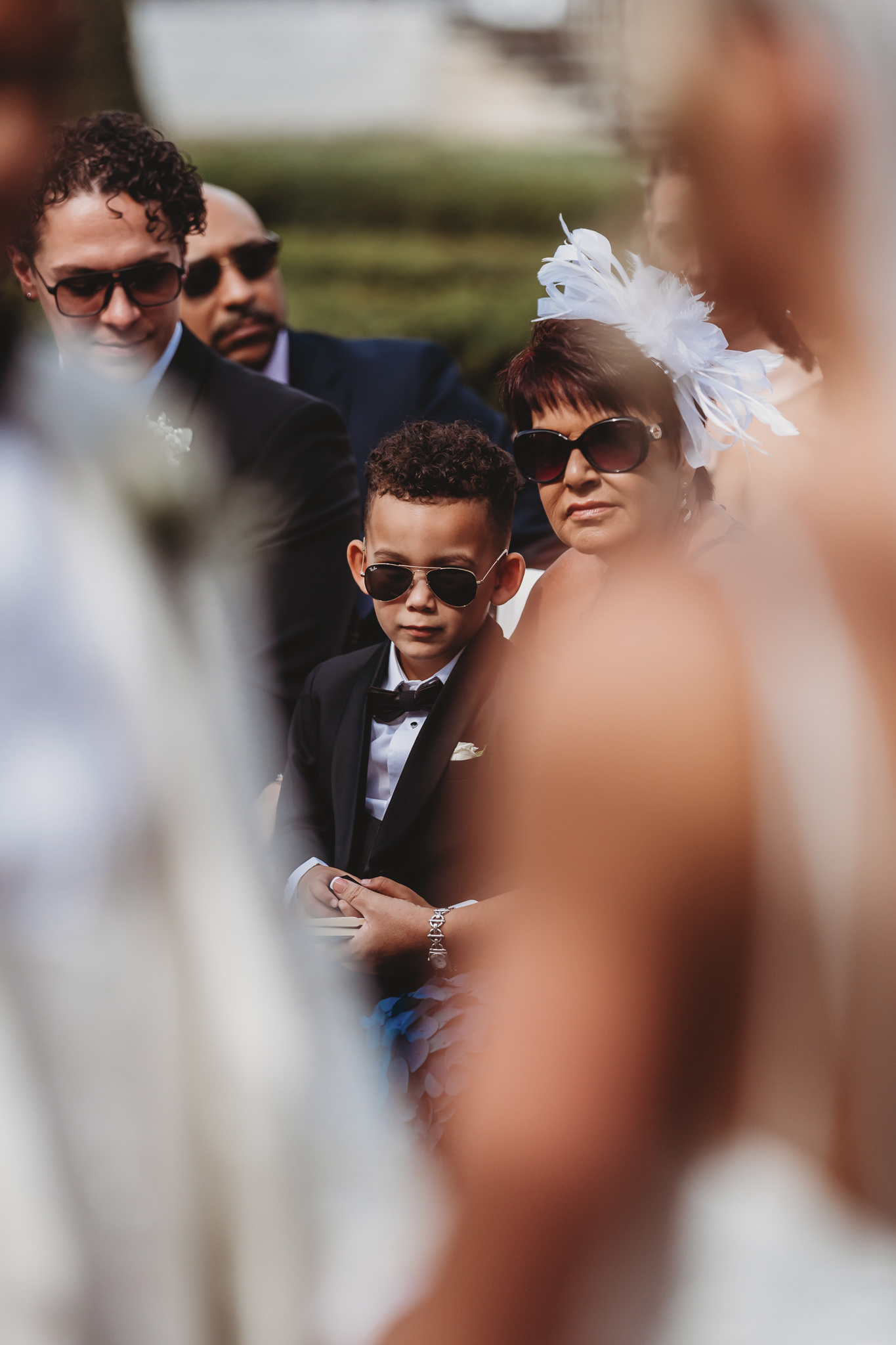 Millie & Ashley / Swynford Manor 64 Outdoor wedding ceremony at Swynford Manor — white floral arch