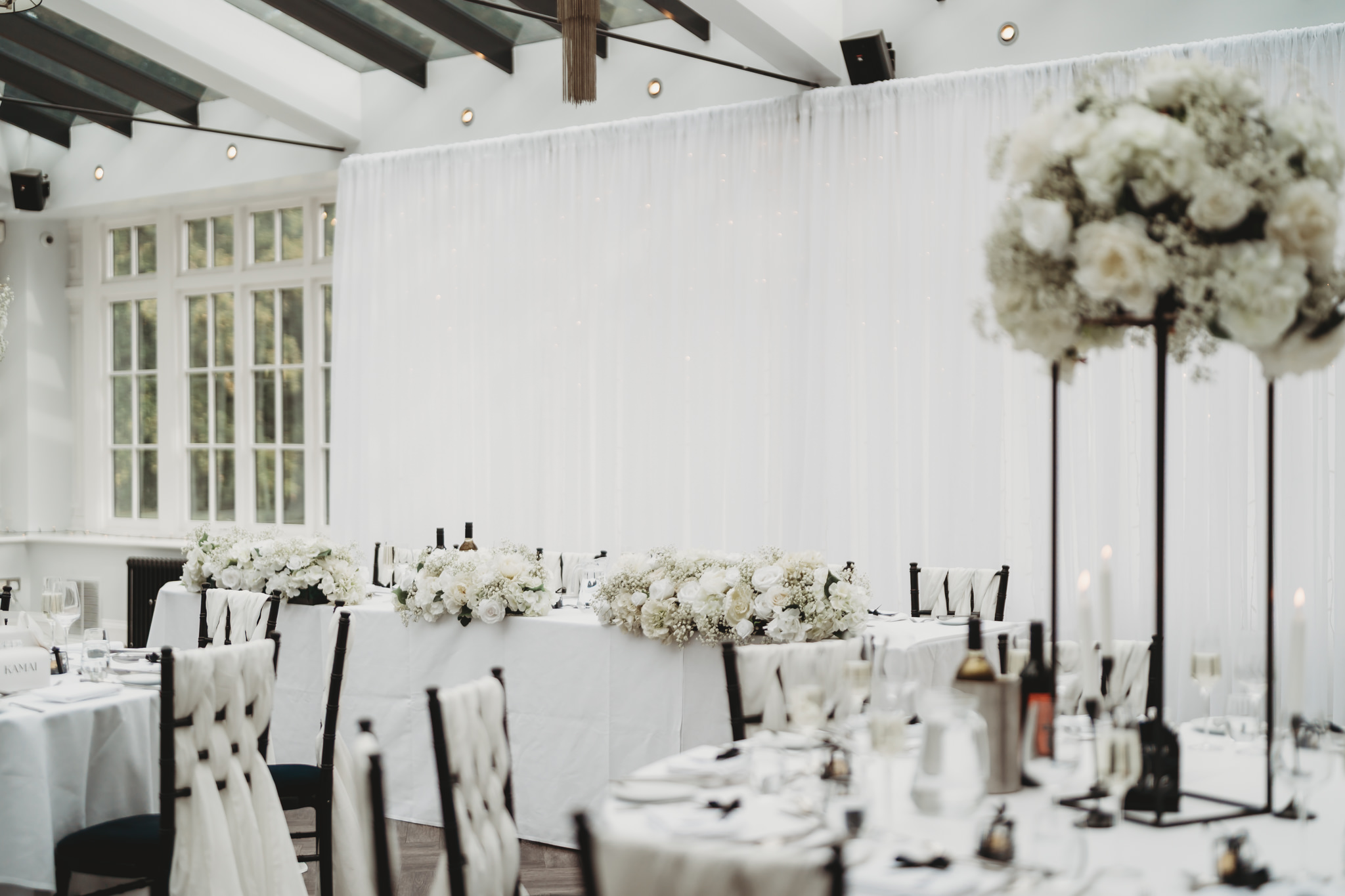 Millie & Ashley / Swynford Manor 76 Bride and groom in the grounds at a Swynford Manor wedding — Cambridgeshire wedding photographer