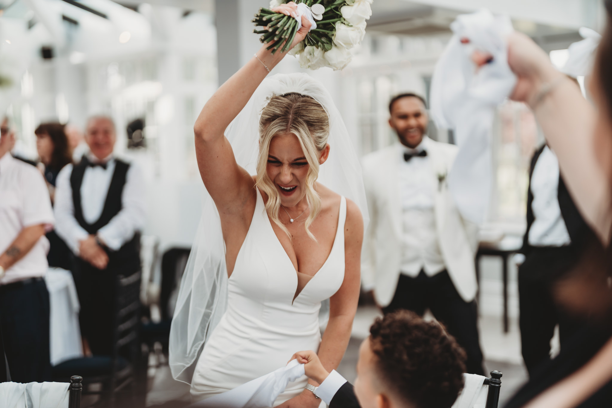 Millie & Ashley / Swynford Manor 88 Bride and groom in the grounds at a Swynford Manor wedding — Cambridgeshire wedding photographer