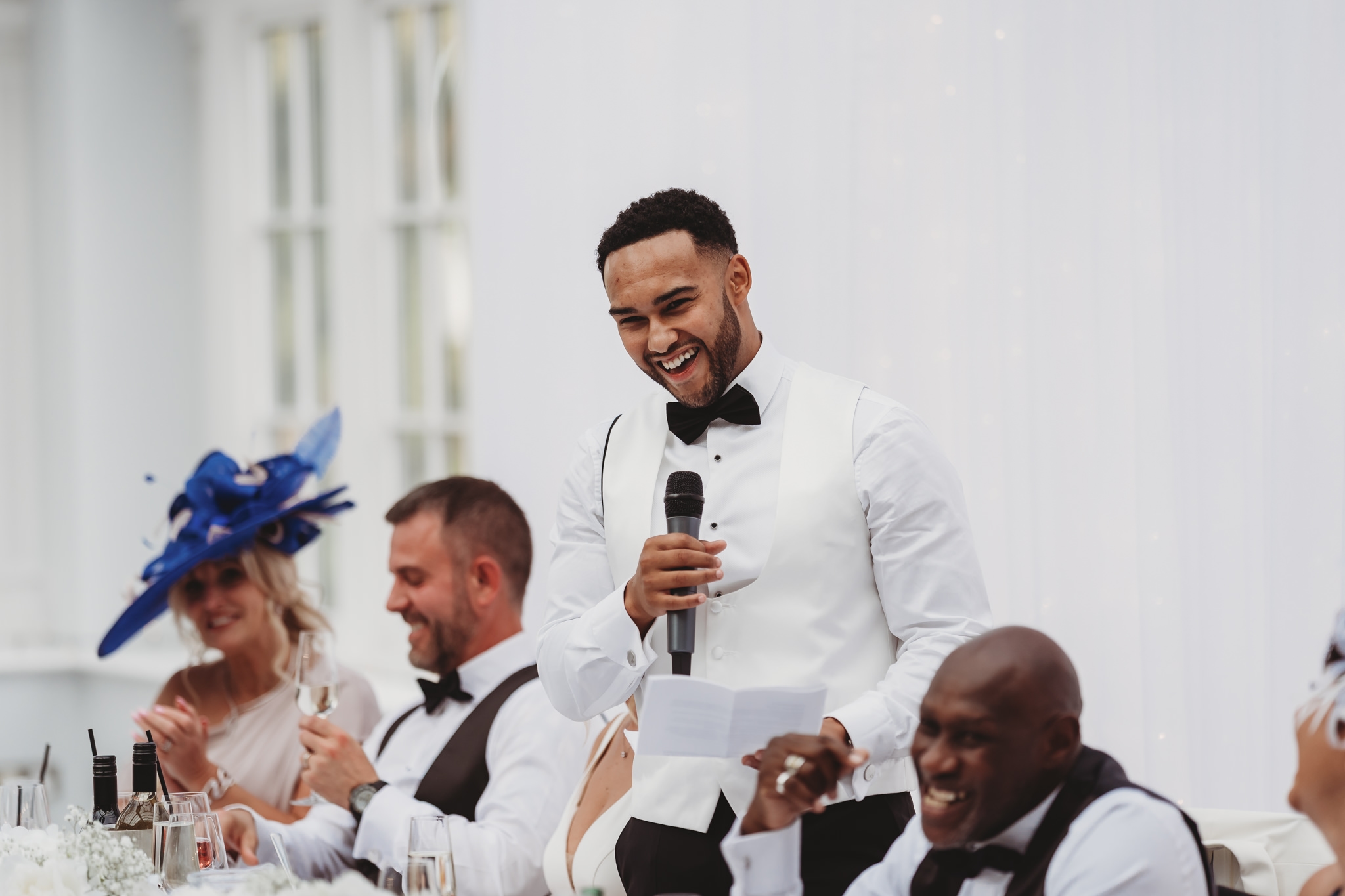 Millie & Ashley / Swynford Manor 101 Wedding speeches at Swynford Manor, Cambridgeshire