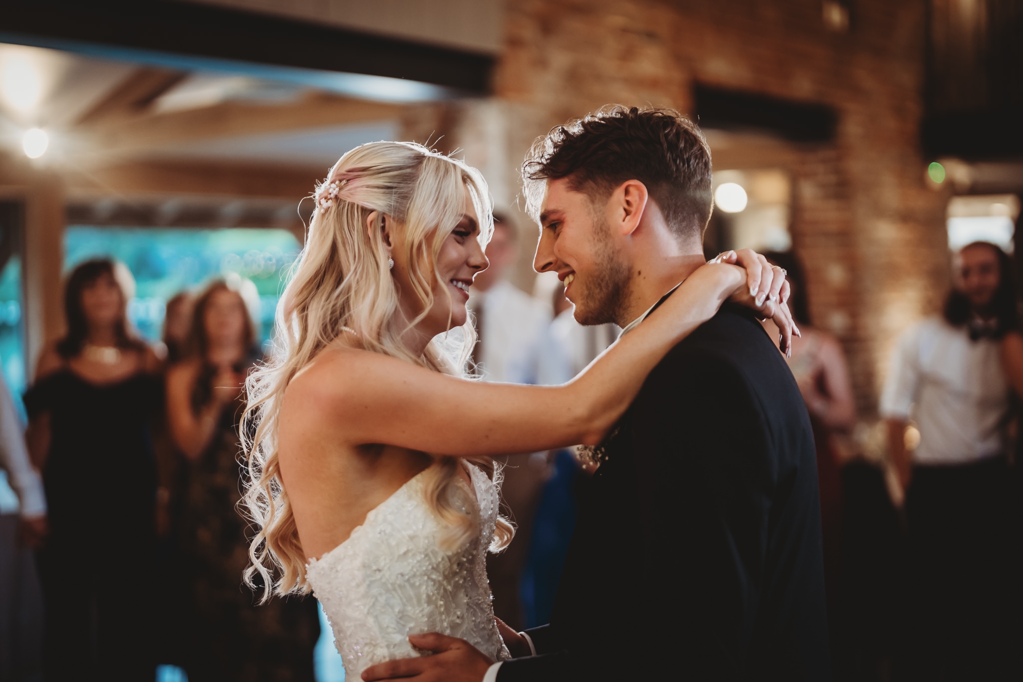 Ella & Ryan / Rackleys Barn 65 First dance and evening party at a Rackleys Barn wedding