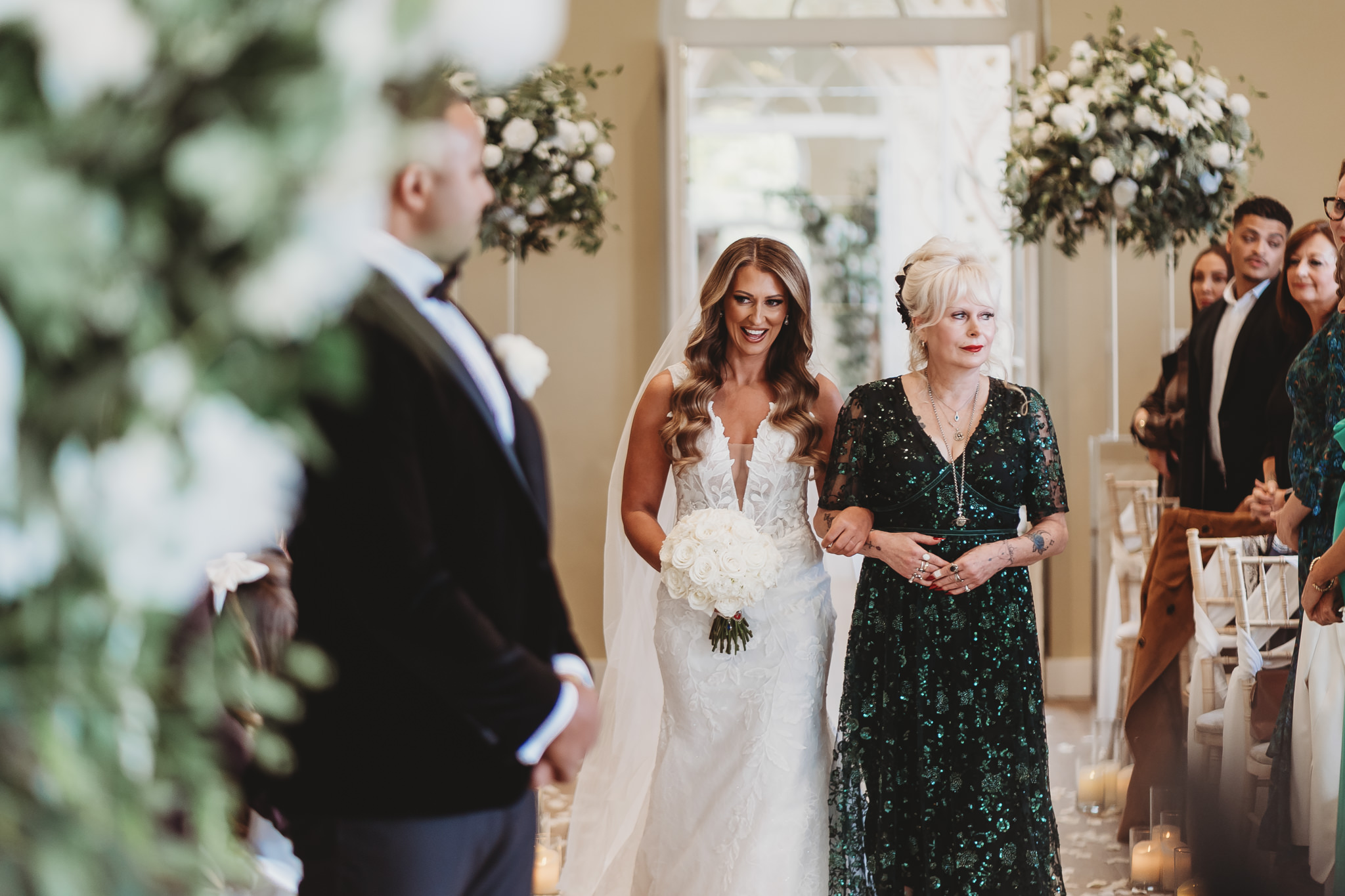 Adele & Daniel / Braxted Park 49 Wedding speeches at Braxted Park