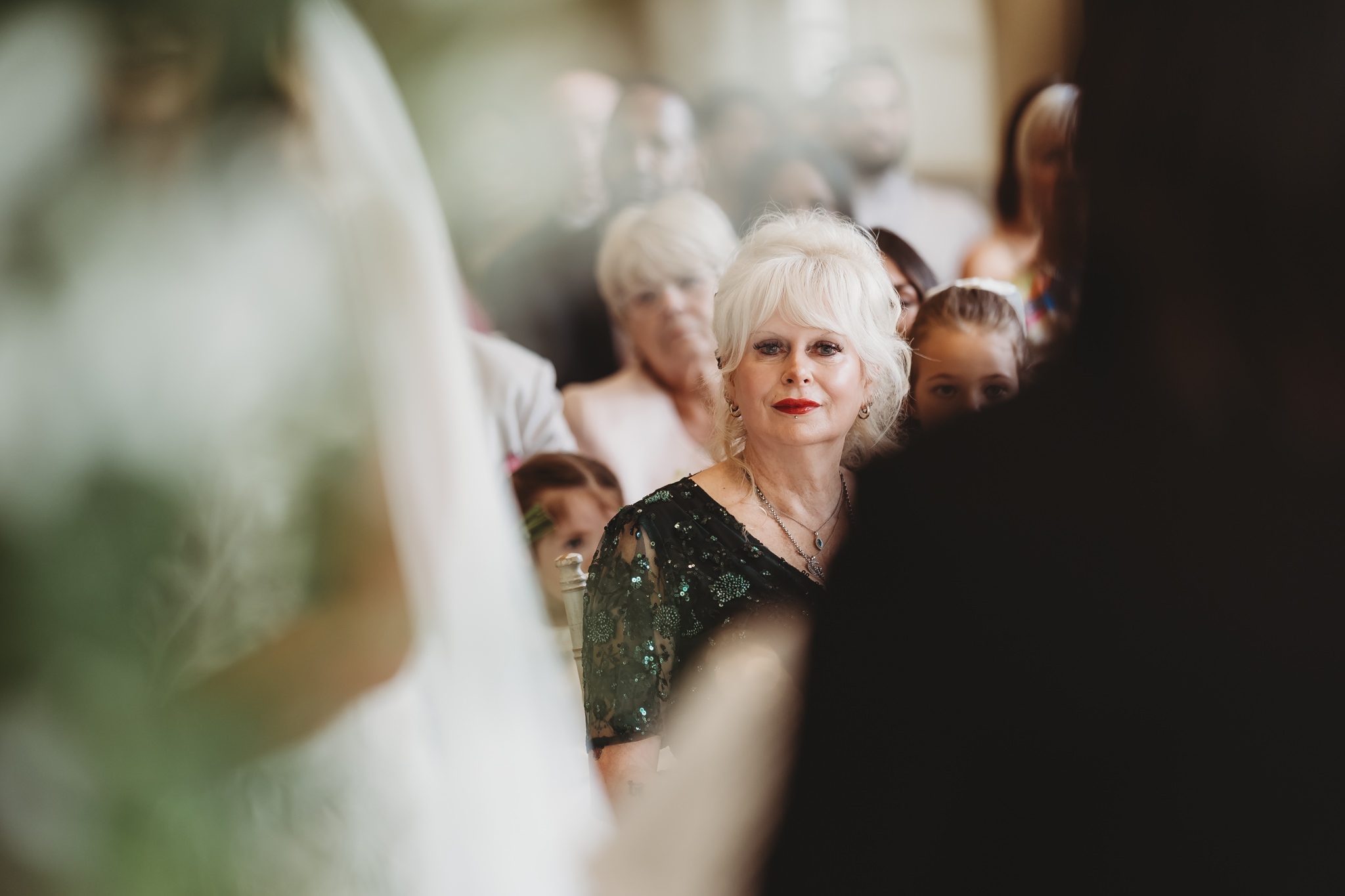 Adele & Daniel / Braxted Park 53 Wedding ceremony in the Orangery at Braxted Park, Essex
