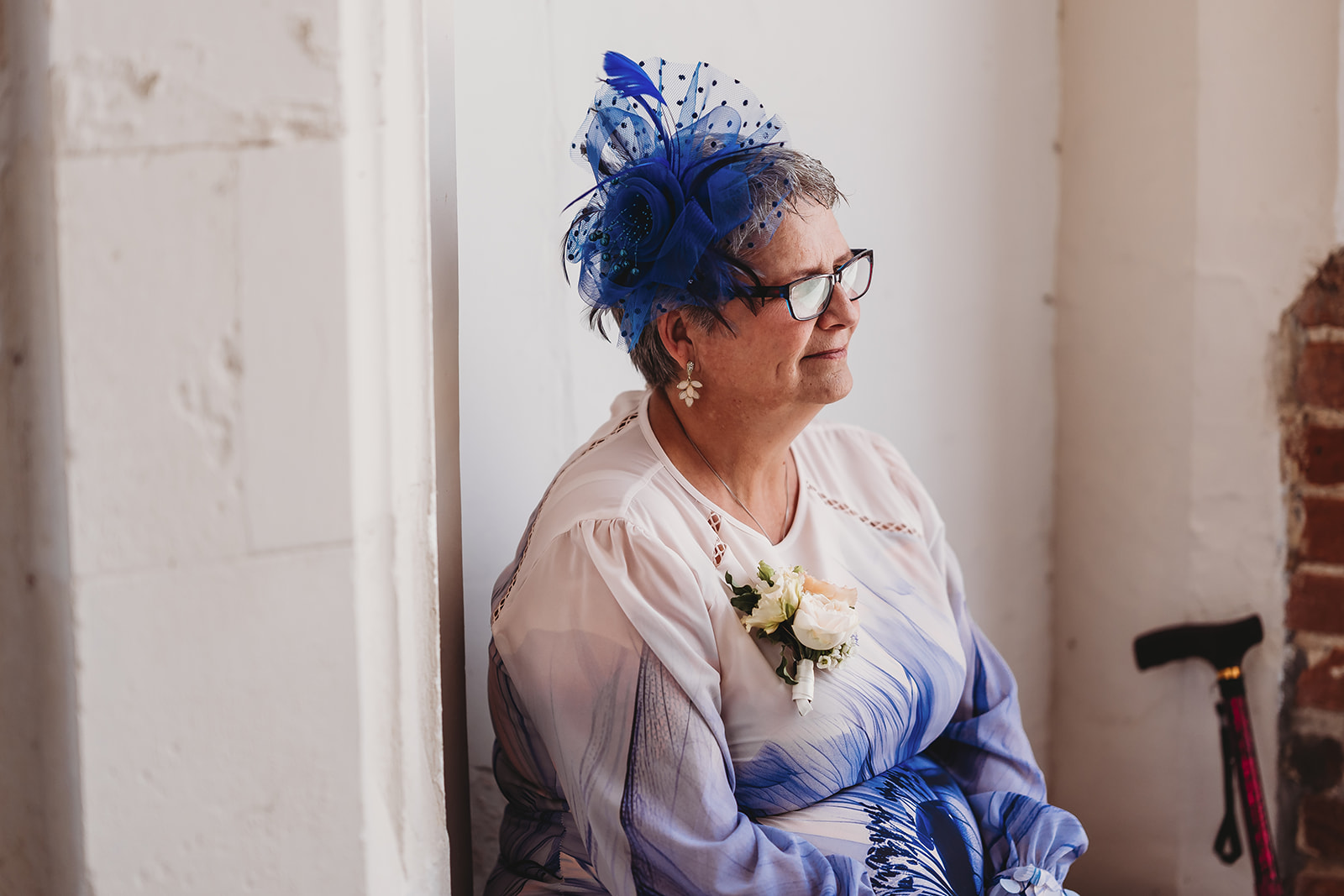 Outdoor wedding ceremony at Gosfield Hall, Essex