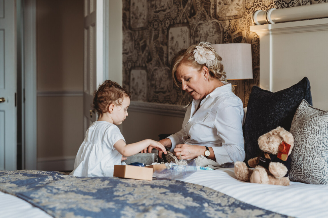 Buxted Park Hotel wedding photographer, East Sussex