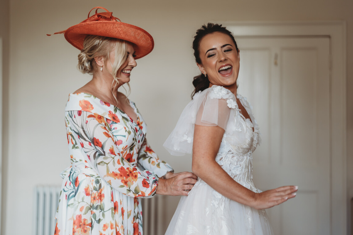 Bruisyard Hall wedding photographer, Suffolk