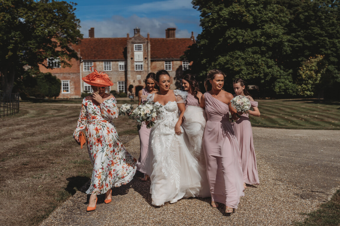 Bruisyard Hall wedding photographer, Suffolk