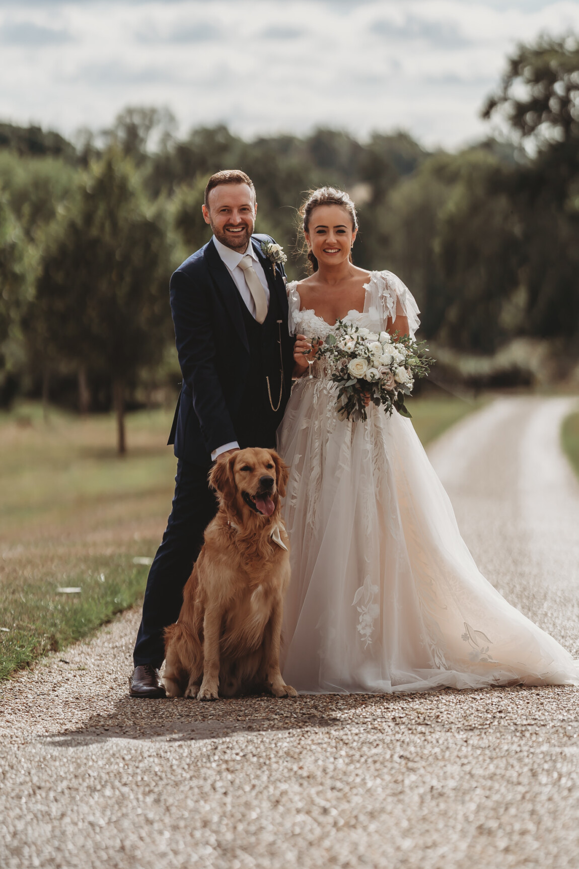 Bruisyard Hall wedding photographer, Suffolk