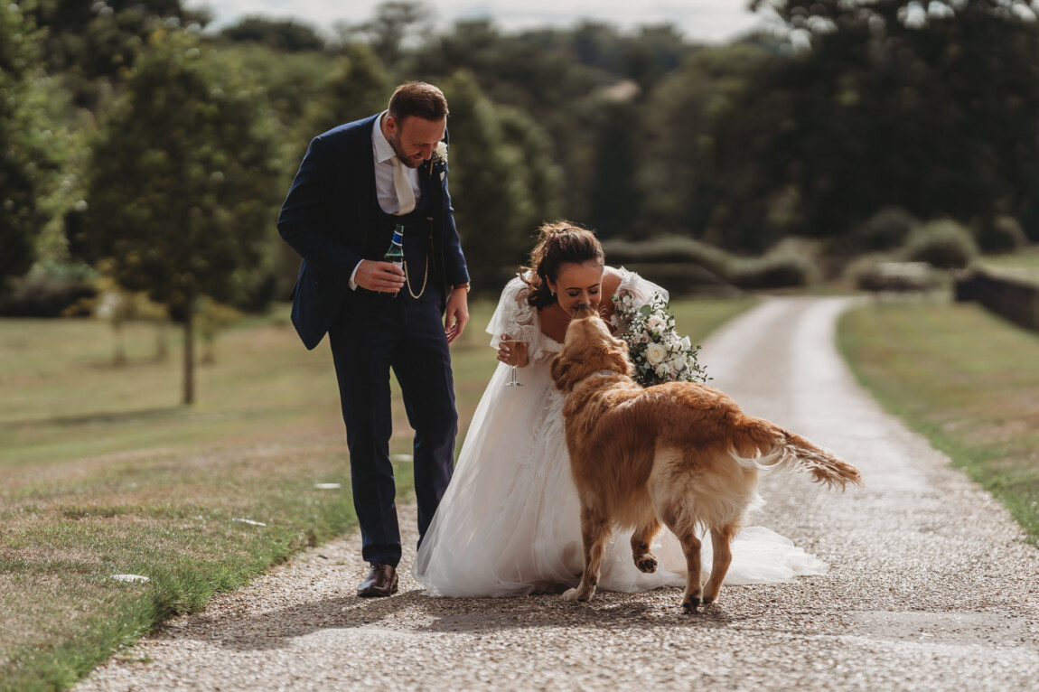 Bruisyard Hall wedding photographer, Suffolk