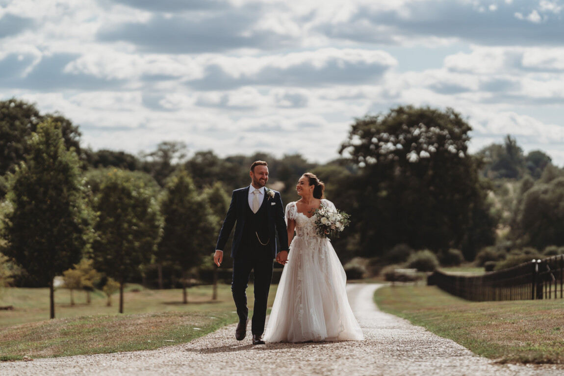 Bruisyard Hall wedding photographer, Suffolk