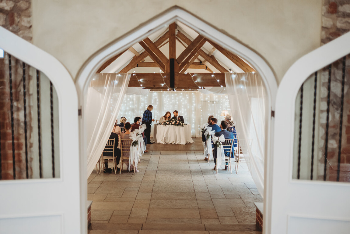 West Sussex wedding ceremony room