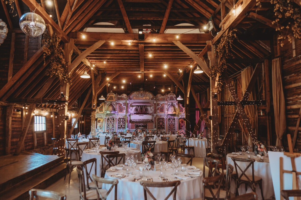 Kent wedding reception