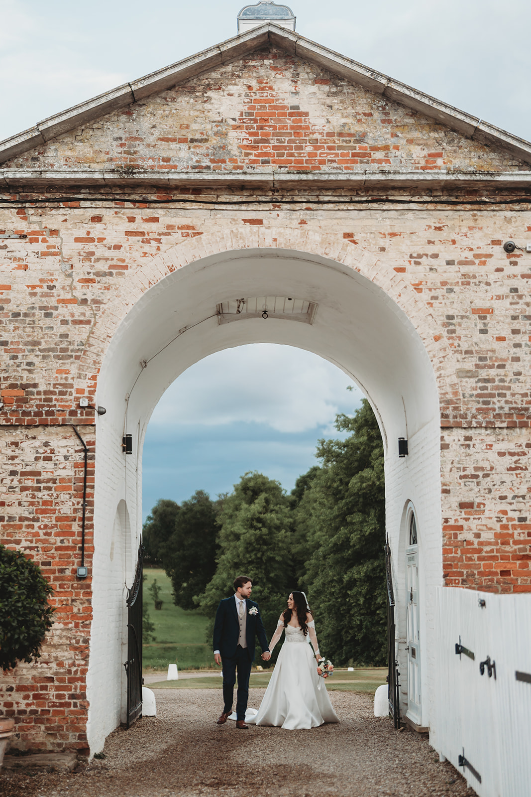 Golden hour couple portraits at Braxted Park Estate, Essex